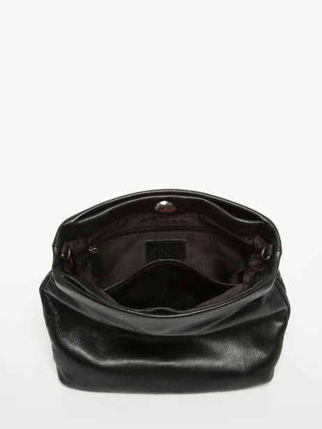 Sac Bandoulière Smart Cuir Basilic pepper Noir smart BSMA09 vue secondaire 3
