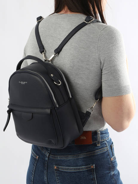 Sac à Dos Miniprix Bleu grained F3606 vue secondaire 1