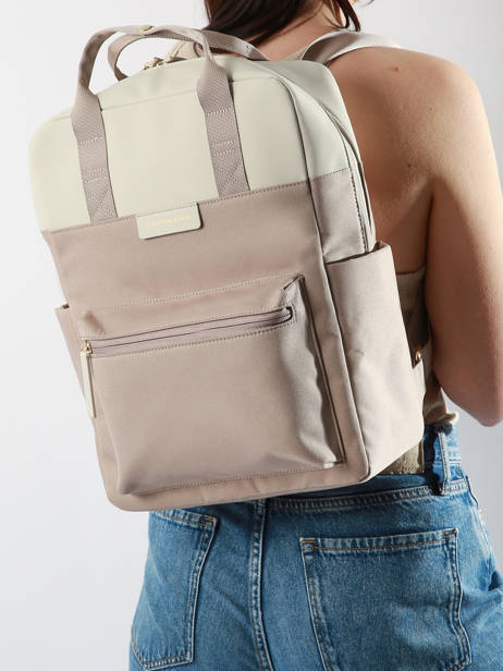 Sac à Dos Business 1 Compartiment + Pc 15'' Kapten and son Violet backpack BERGEN vue secondaire 1