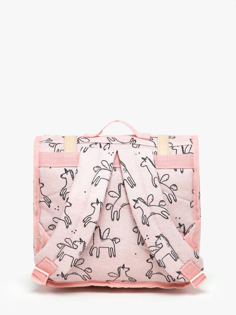 Cartable 1 Compartiment Kidzroom Multicolore lisbon beasties 4044 vue secondaire 4