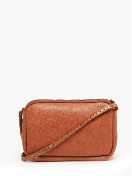 Sac Bandoulière Leather Cuir Biba Marron leather BET6L vue secondaire 4