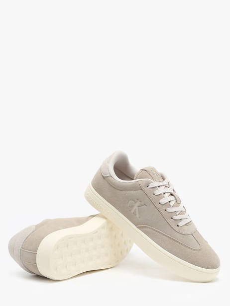 Sneakers En Cuir Calvin klein jeans Gris men 1270OGA vue secondaire 1