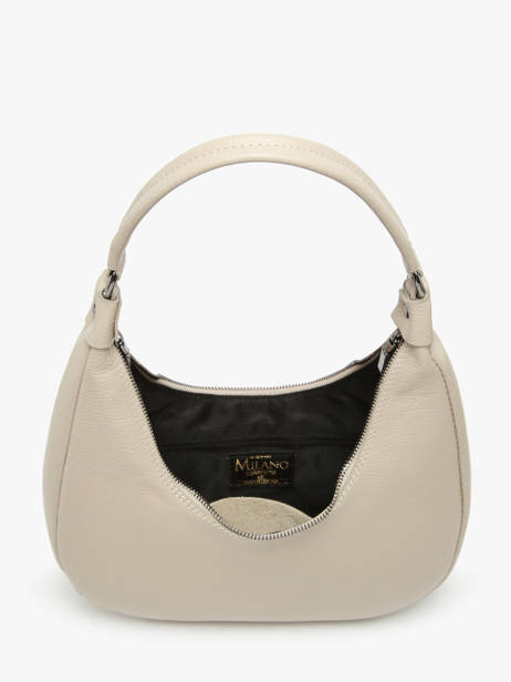 Sac Porté épaule Caviar Cuir Milano Beige caviar CA24121 vue secondaire 3