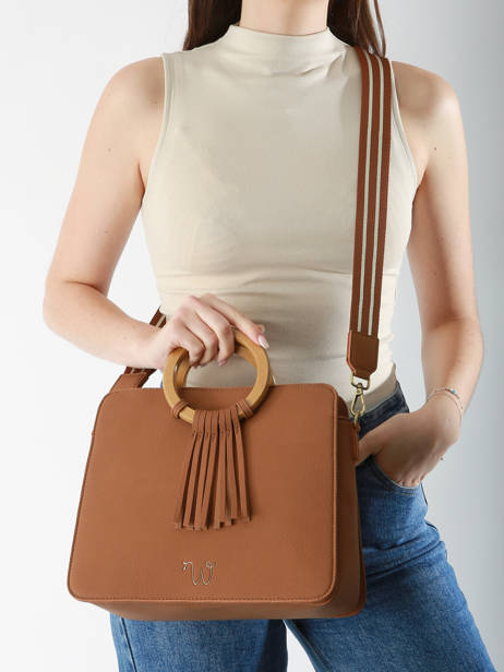 Sac à Main M Camomille Woomen Marron camomille WCAO1M vue secondaire 1
