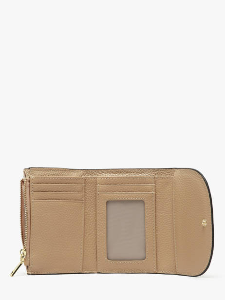 Portefeuille Caviar Cuir Crinkles Beige caviar 14327 vue secondaire 1