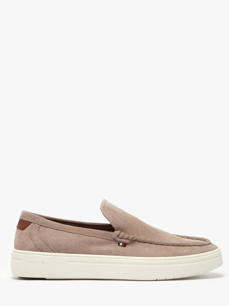 Mocassins En Cuir Tommy hilfiger Beige men 5354AFE
