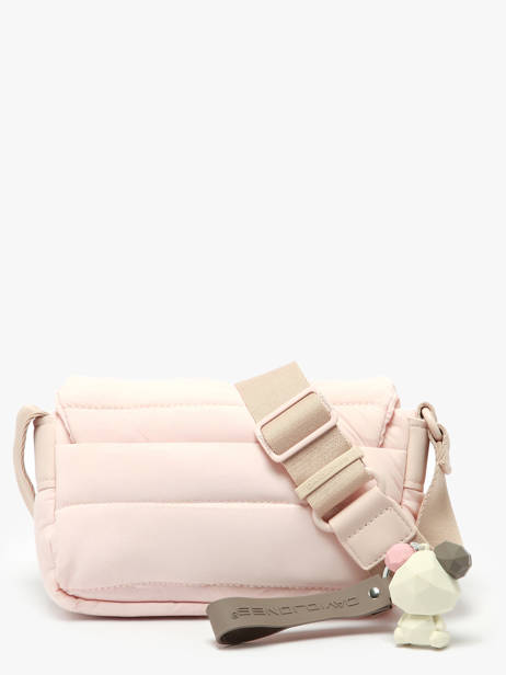 Sac Bandoulière Plum Polyester David jones Rose plum CM7476 vue secondaire 4