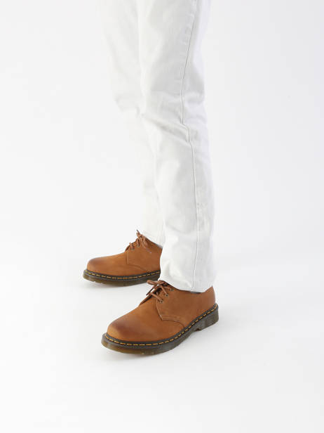 Chaussures Richelieu 1461 En Cuir Dr martens Marron men 40556201 vue secondaire 1