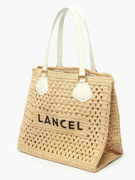 Cabas Cabas D'ete Lancel Beige cabas d'ete A13416 vue secondaire 2