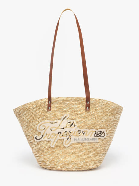 Sac Porté épaule Milos Paille Les tropeziennes Beige milos TZ01