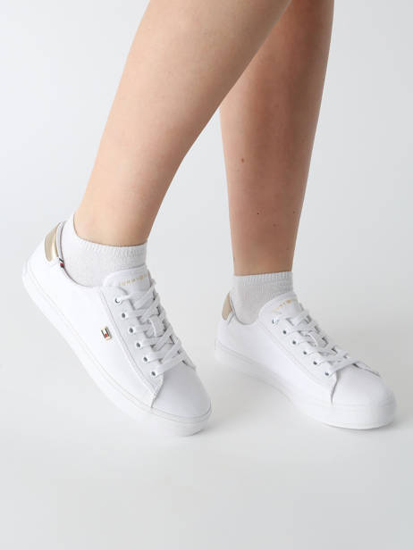 Sneakers Tommy hilfiger Blanc women 8647YBS vue secondaire 1