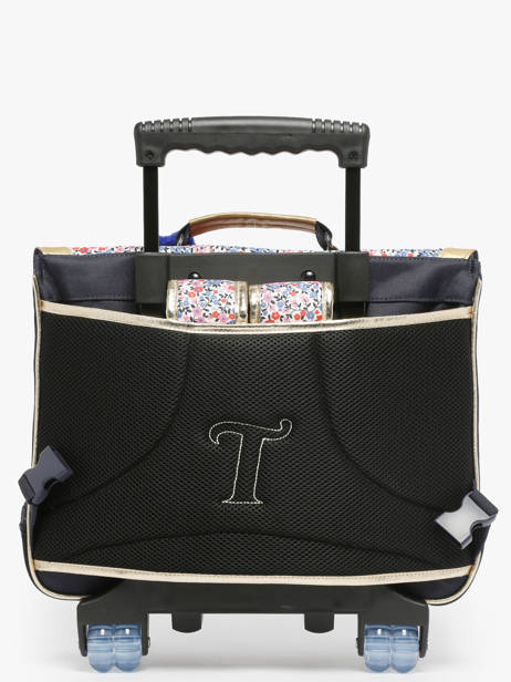 Cartable à Roulettes 2 Compartiments Tann's Bleu les fantaisies f 42265 vue secondaire 5