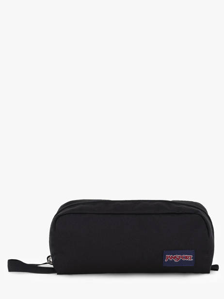 Trousse 1 Compartiment Jansport Noir back to school EA5BJ4