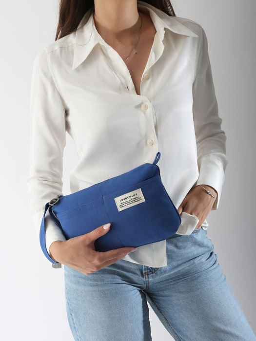 Longchamp Le pliage worker Pochettes Bleu