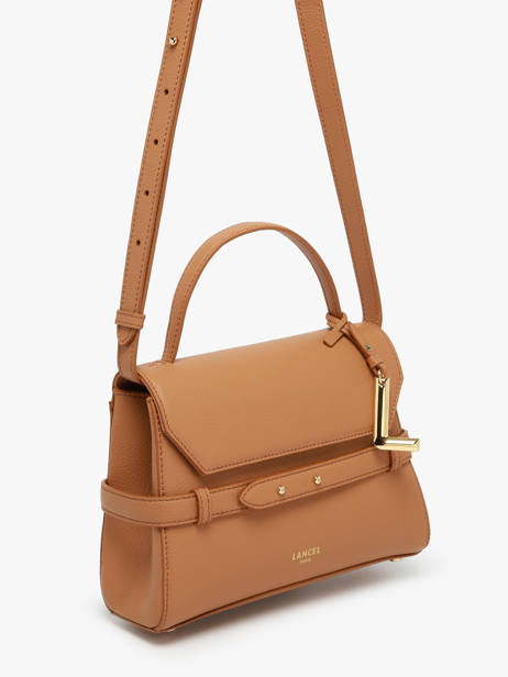 Sac Bandoulière Faubourg Cuir Lancel Marron faubourg A13948 vue secondaire 2