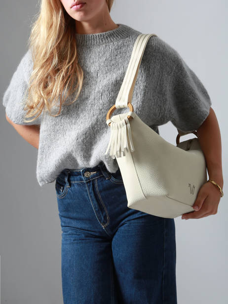 Sac Bandoulière Camomille Woomen Beige camomille WCAO03 vue secondaire 1