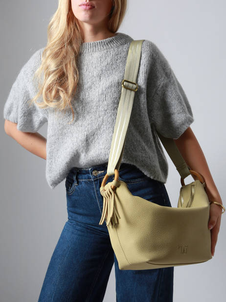 Sac Bandoulière Camomille Woomen Vert camomille WCAO03 vue secondaire 1