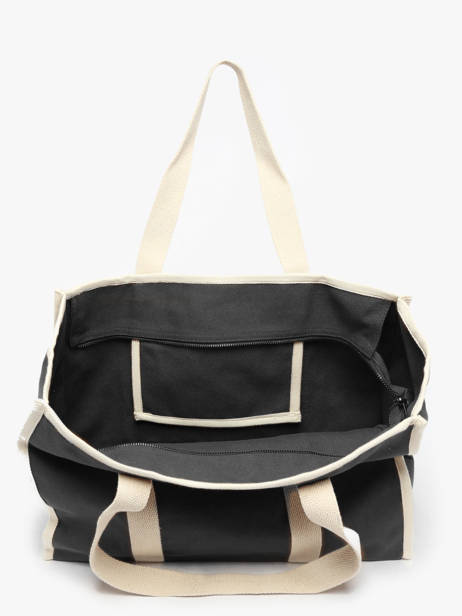 Sac Porté épaule Oscar Coton Hindbag Noir best seller OSCAR vue secondaire 3