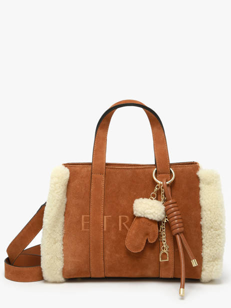 Mini Cabas Alpin Cuir Etrier Beige alpin EALP140S