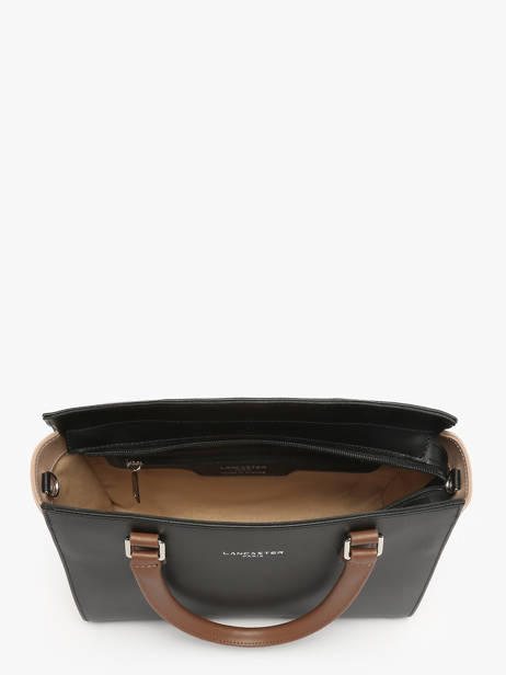 Sac Trapèze Smooth Cuir Lancaster Noir smooth 3 vue secondaire 3