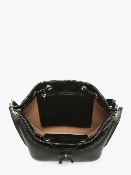 Sac Bandoulière Alba Double Cuir Lancaster Noir alba double 81 vue secondaire 3