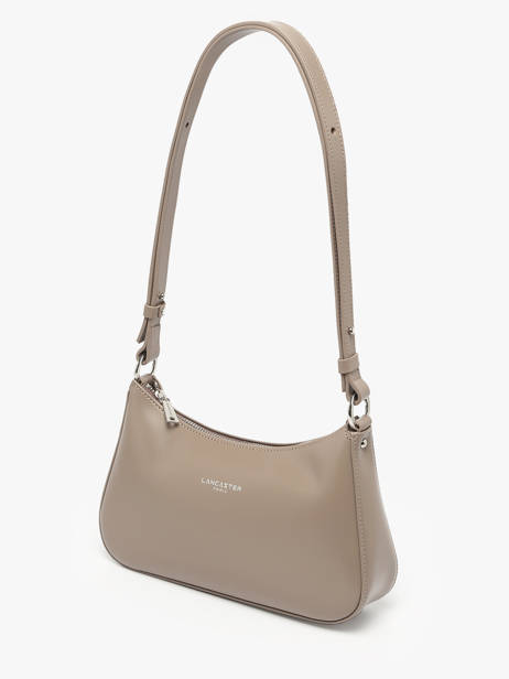 Sac Bandoulière Suave Cuir Lancaster Gris suave ace 22 vue secondaire 2