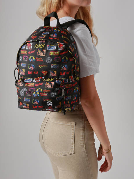 Sac à Dos Eastpak Noir eastpak x dc comics K043COM vue secondaire 1