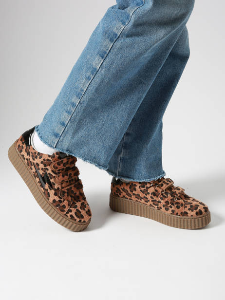 Sneakers Odelia Vanessa wu Marron women BK2802LP vue secondaire 1