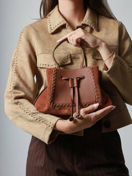 Sac Bandoulière Brumby Etrier Marron brumby EBRU148S vue secondaire 1