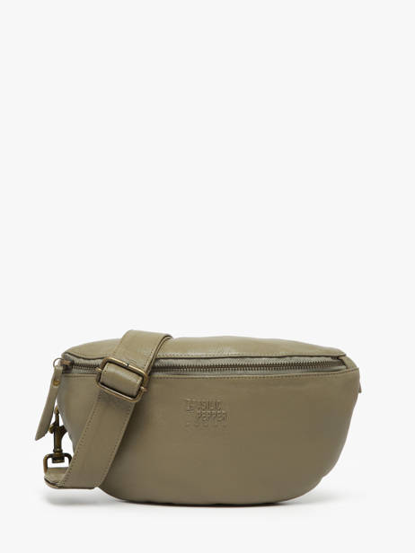 Sac Banane Cow Cuir Basilic pepper Vert cow BCOW55