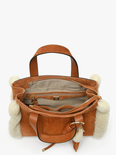 Mini Cabas Alpin Cuir Etrier Beige alpin EALP140S vue secondaire 4