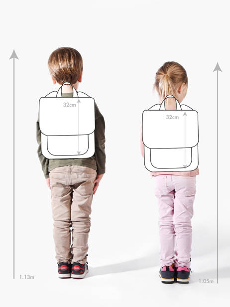 Mini Sac à Dos Minnie Rose have a nice day 4848 vue secondaire 1