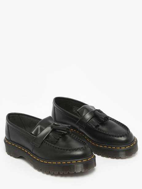 Mocassins Adrian Bew Black En Cuir Dr martens Noir women 26957001 vue secondaire 2