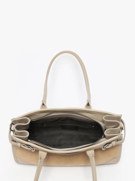 Sac Porté épaule Velvet Caviar Cuir Milano Beige velvet caviar VC25062 vue secondaire 3