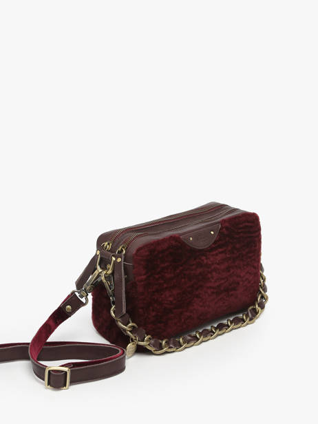 Sac Bandoulière Vintage Cuir Mila louise Marron vintage 23673FUC vue secondaire 2