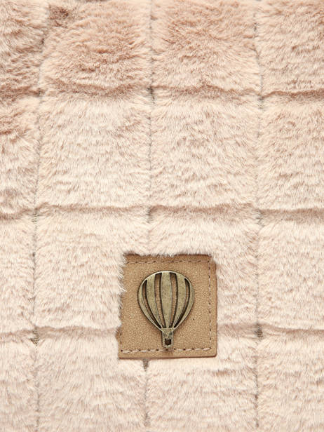 Sac Bandoulière Quadri Polyester Le voyage en panier Beige quadri AHP272 vue secondaire 2