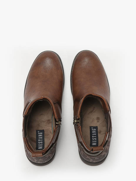 Chelsea Boots Mustang Marron women M0052002 vue secondaire 3