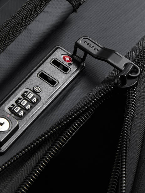 Valise Cabine Extensible Delsey Noir maubert 2.0 3813724W vue secondaire 1