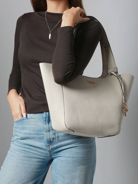 Sac Porté épaule Calista Guess Blanc calista BG733422 vue secondaire 1