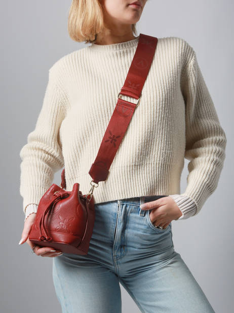 Sac Bandoulière Samba Re Valentino Rouge samba re VBS8ZG36 vue secondaire 1
