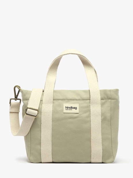 Sac Porté Main Louise Coton Hindbag Vert best seller LOUISE