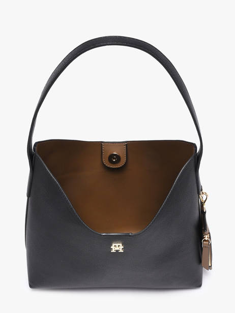 Sac Porté épaule Th Icon Polyester Tommy hilfiger Noir th icon AW18140 vue secondaire 2