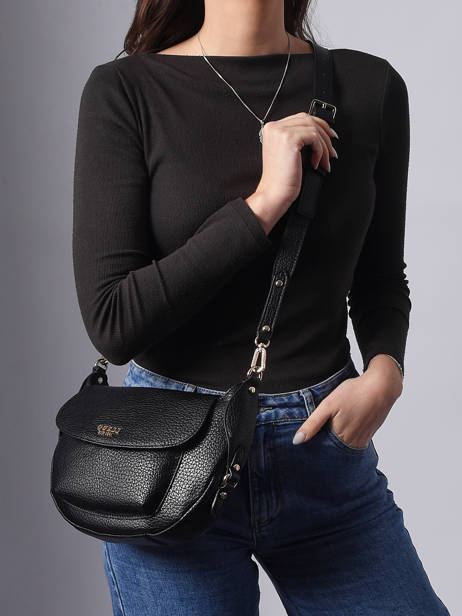 Sac Bandoulière Marsha Guess Noir marsha BG950119 vue secondaire 1