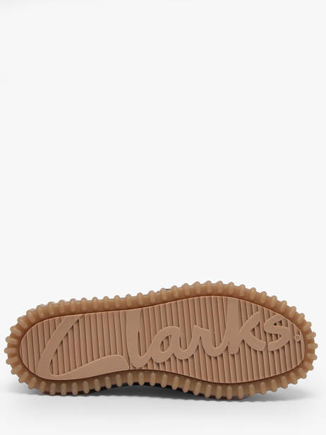 Chaussures Bateau Plateforme En Cuir Clarks Marron women 26186647 vue secondaire 4
