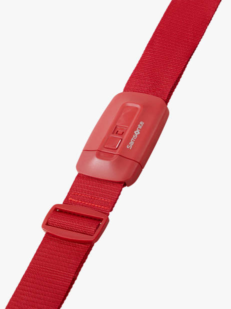 Sangle à Bagage Samsonite Rouge ta revolution 155590 vue secondaire 1