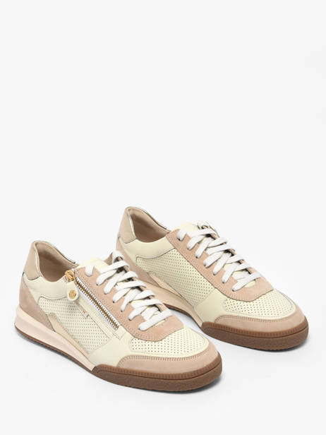 Sneakers En Cuir Mephisto Beige women P5147016 vue secondaire 1