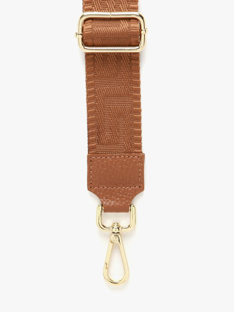 Bandoulière De Sac Caviar Milano Marron caviar CA25SSOB vue secondaire 1