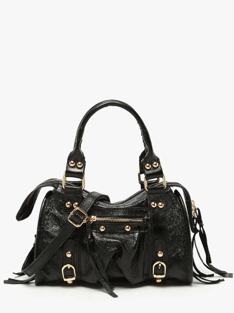 Sac Bandoulière Nine Cuir Milano Noir nine NI24093O