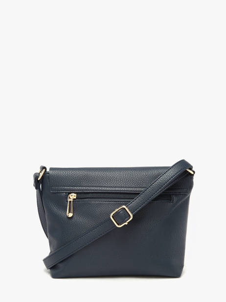 Sac Bandoulière Grained Miniprix Bleu grained F7557OR vue secondaire 3