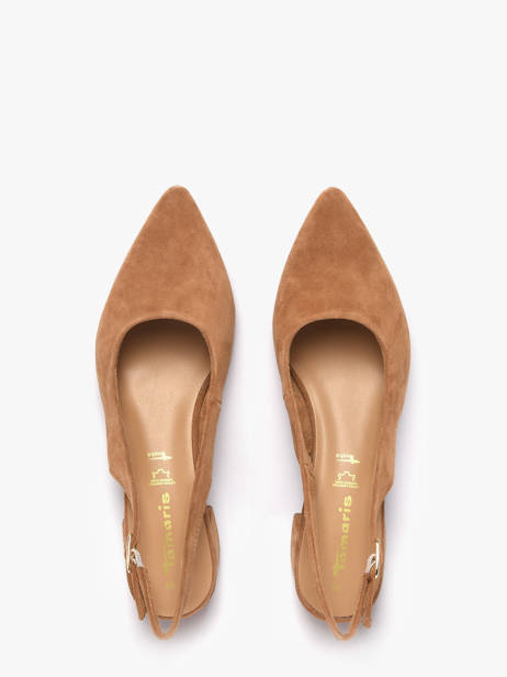 Escarpins En Cuir Tamaris Marron women 42 vue secondaire 4